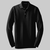 Tall Long Sleeve EZCotton&#153; Pique Polo