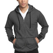 Mens Mini Stripe Full Zip Hoodie