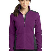 Ladies Full Zip Sherpa Fleece Jacket