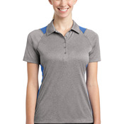 Women's Heather Colorblock Contender Polo