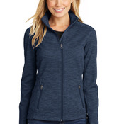 Women's Digi Stripe Fleece Jacket