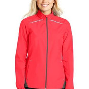 Ladies Zephyr Reflective Hit Full Zip Jacket