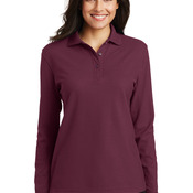 Women's Silk Touch Long Sleeve Polo