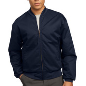 Team Style Jacket with Slash Pockets